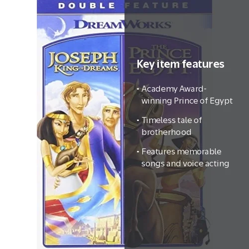 SDS, DVD Double Feature, Joseph King of Dreams, The Prince of