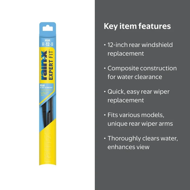 Rain-X Expert Fit Rear Wiper Blade 12