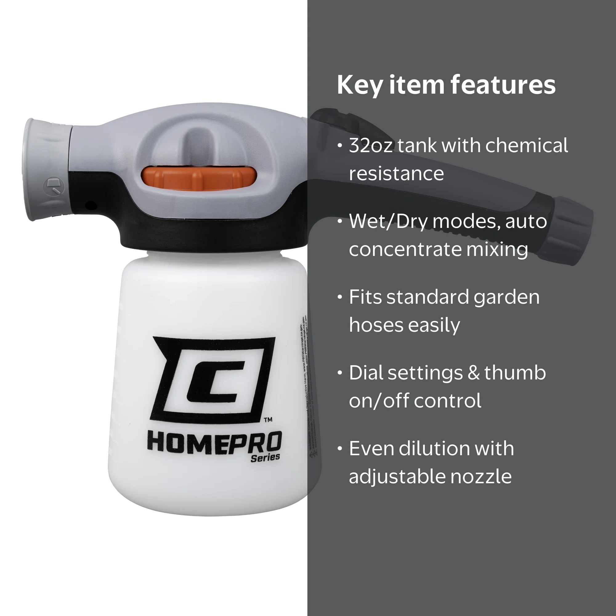 Chapin Homepro G6033 32-Ounce Wet/Dry Lawn & Garden Hose-End