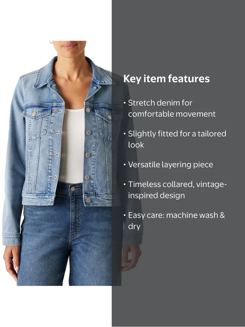 Levi Strauss Signature Original Trucker Jacket, Sizes XS-XL