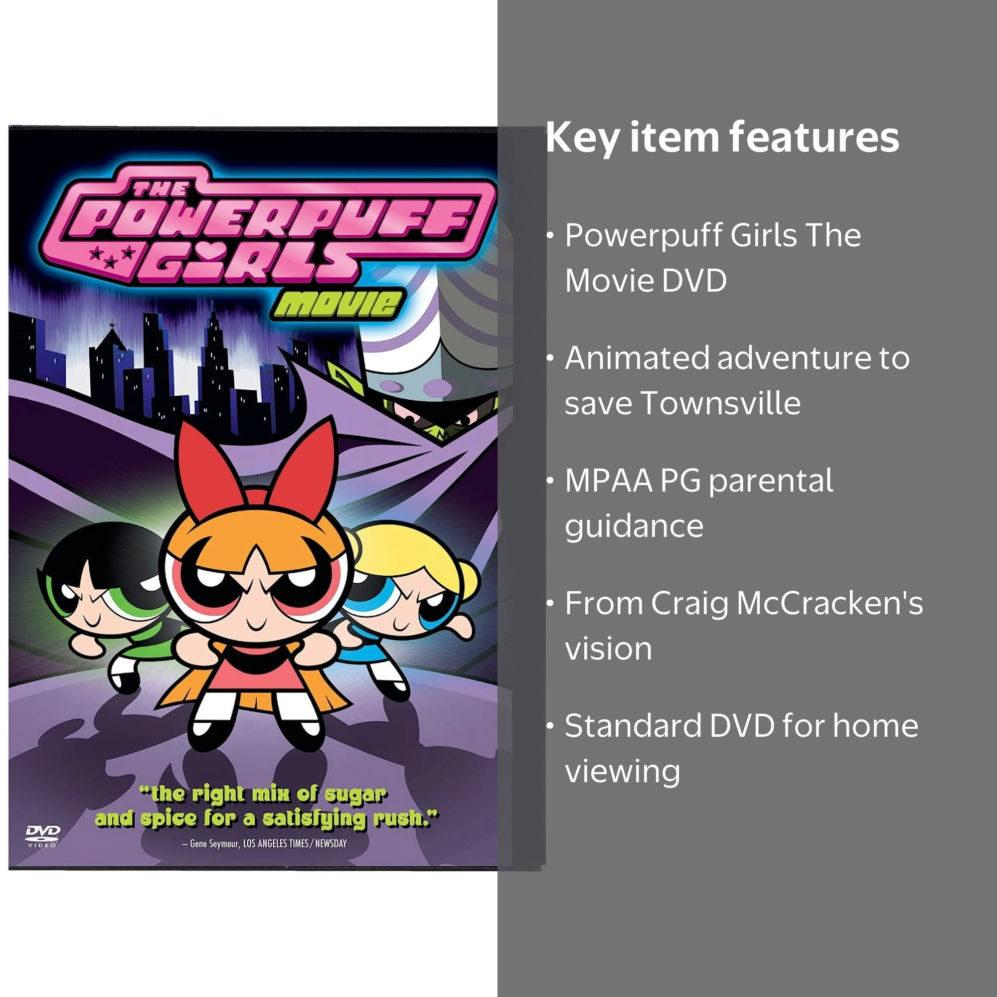 Cartoon Network: Powerpuff Girls: The Movie (DVD) - Walmart.com