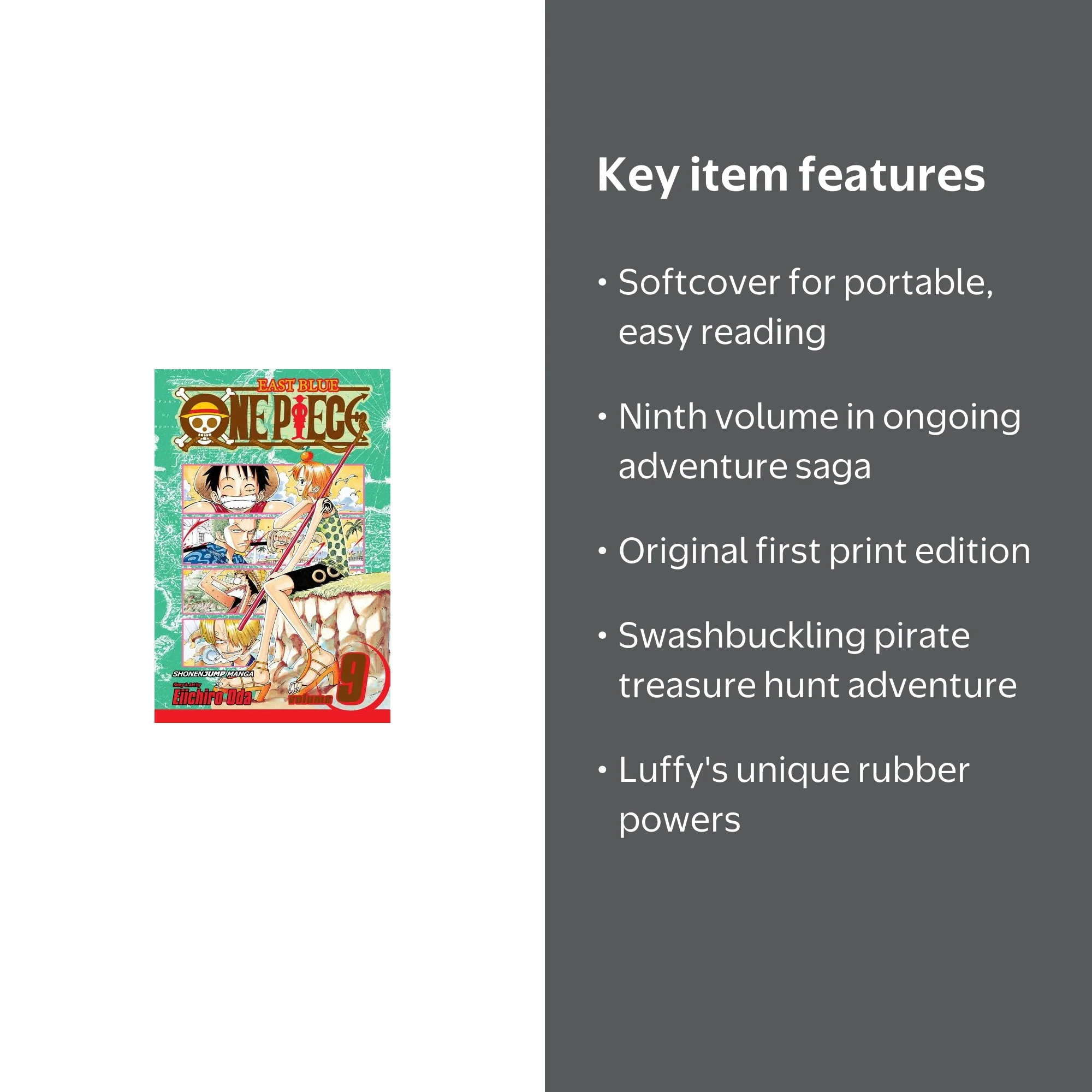 One Piece: One Piece, Vol. 9 (Series #9) (Edition 1) (Paperback