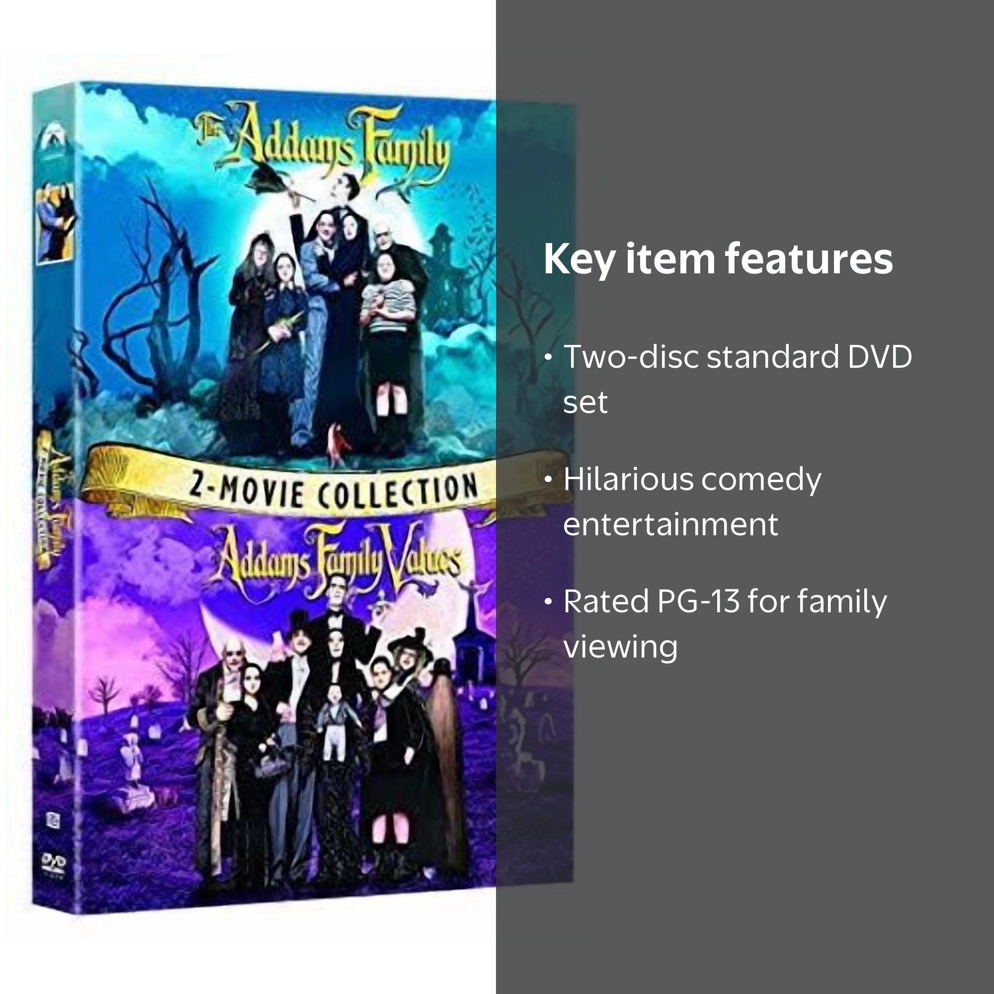 The Addams Family / Addams Family Values 2-Movie DVD Collection