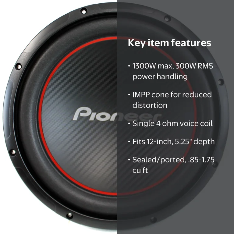 Pioneer TS-W304R 12