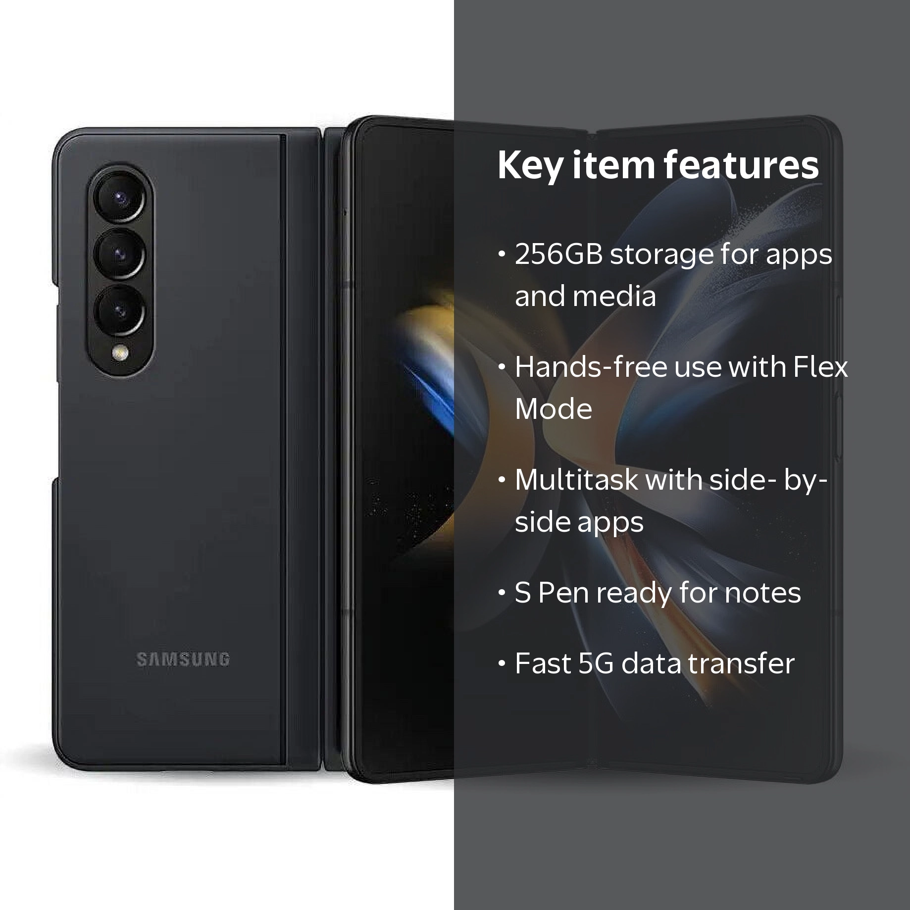 Samsung Galaxy Z Fold 4 5G F936U 256GB Unlocked Smartphone