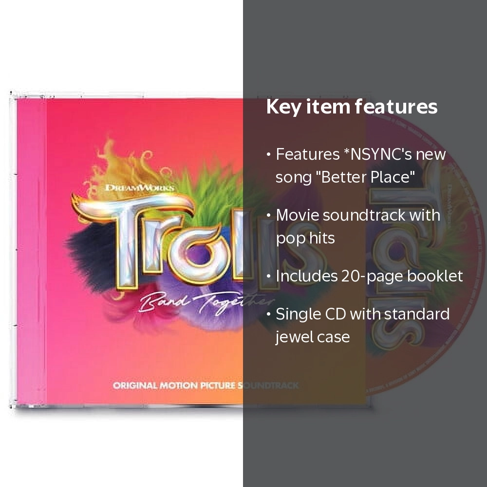 Various Trolls 3 Artists - Trolls Band Together Soundtrack - CD