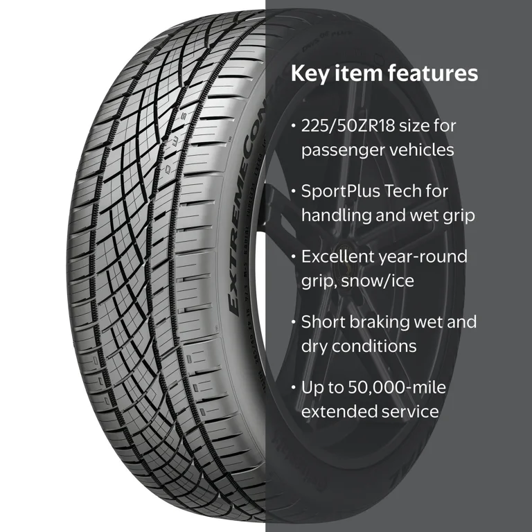 Continental Extreme Contact DWS06 Plus All-Season Ultra-High