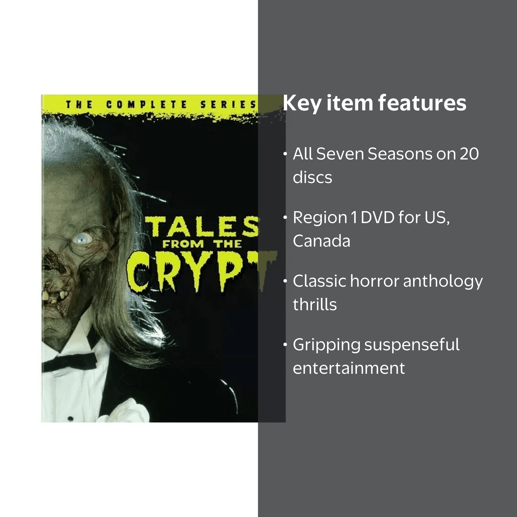 Tales from the Crypt: Complete Collection Show Seasons 1-7 (DVD