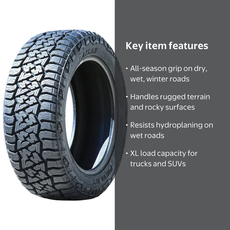 Atlas Tire, Priva R T Rugged Terrain Tire, 275/60R20 116T XL