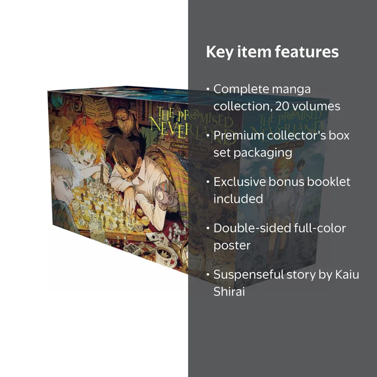Kaiu Shirai, The Promised Neverland Complete Box Set, Volumes 1-20