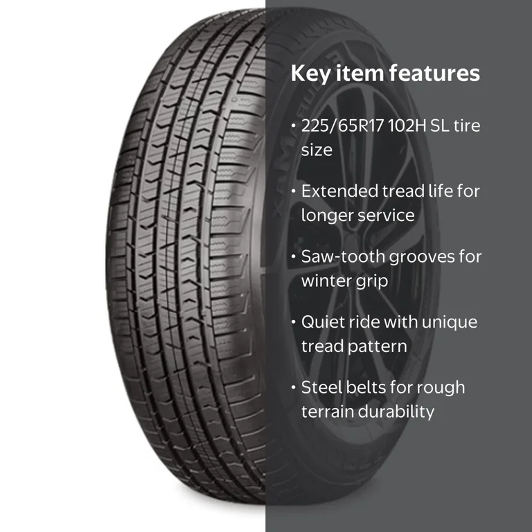 Cooper Discoverer EnduraMax SUV/Crossover Tire, 225/65R17 102H