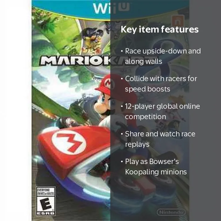 Nintendo, Mario Kart 8, Anti-Gravity Track, 12-player online
