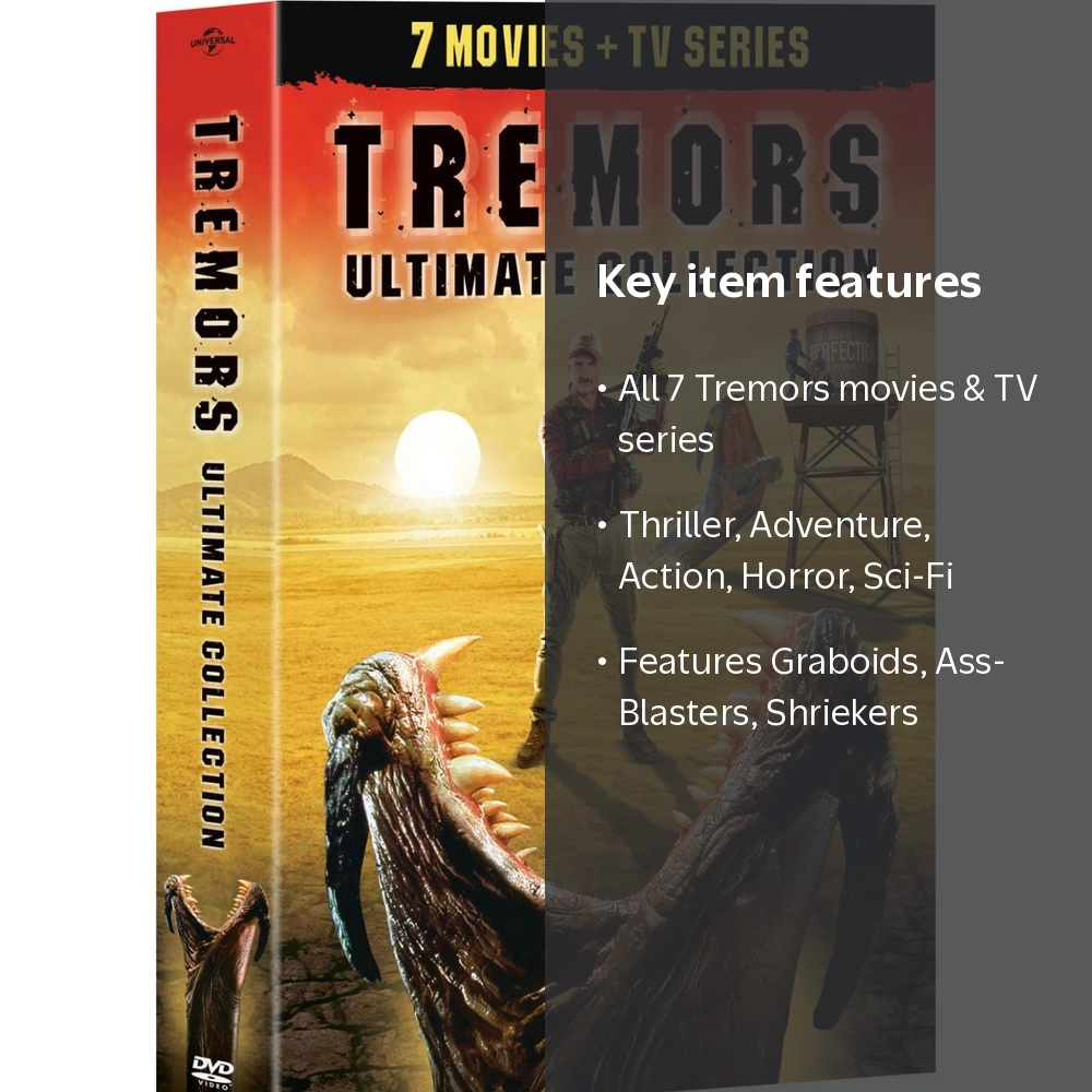 Tremors: Ultimate Film & TV Collection, 7 Movies + Series, DVD
