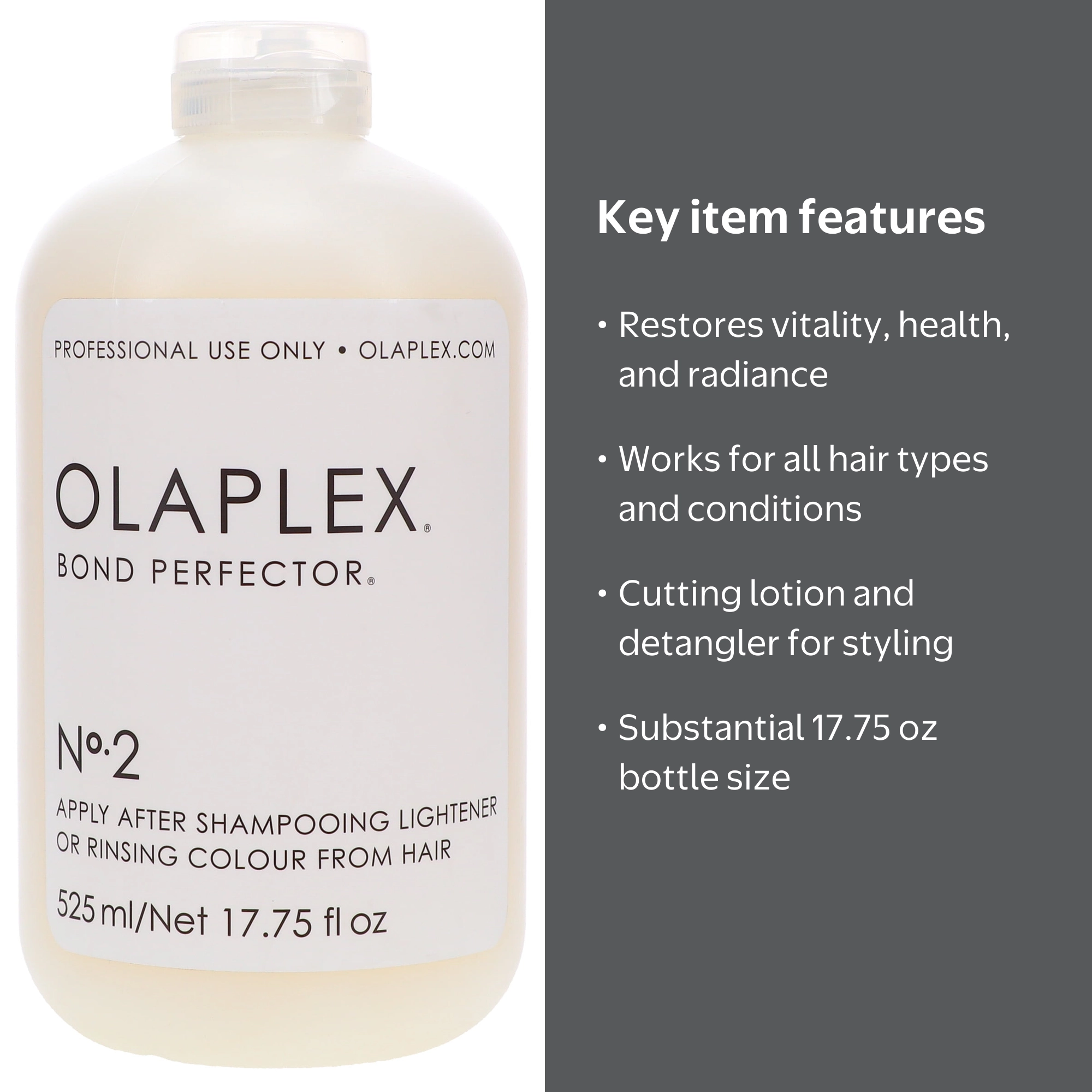 Olaplex Hair Bond Perfector No 2, 17.75 oz - Strengthens, Adds