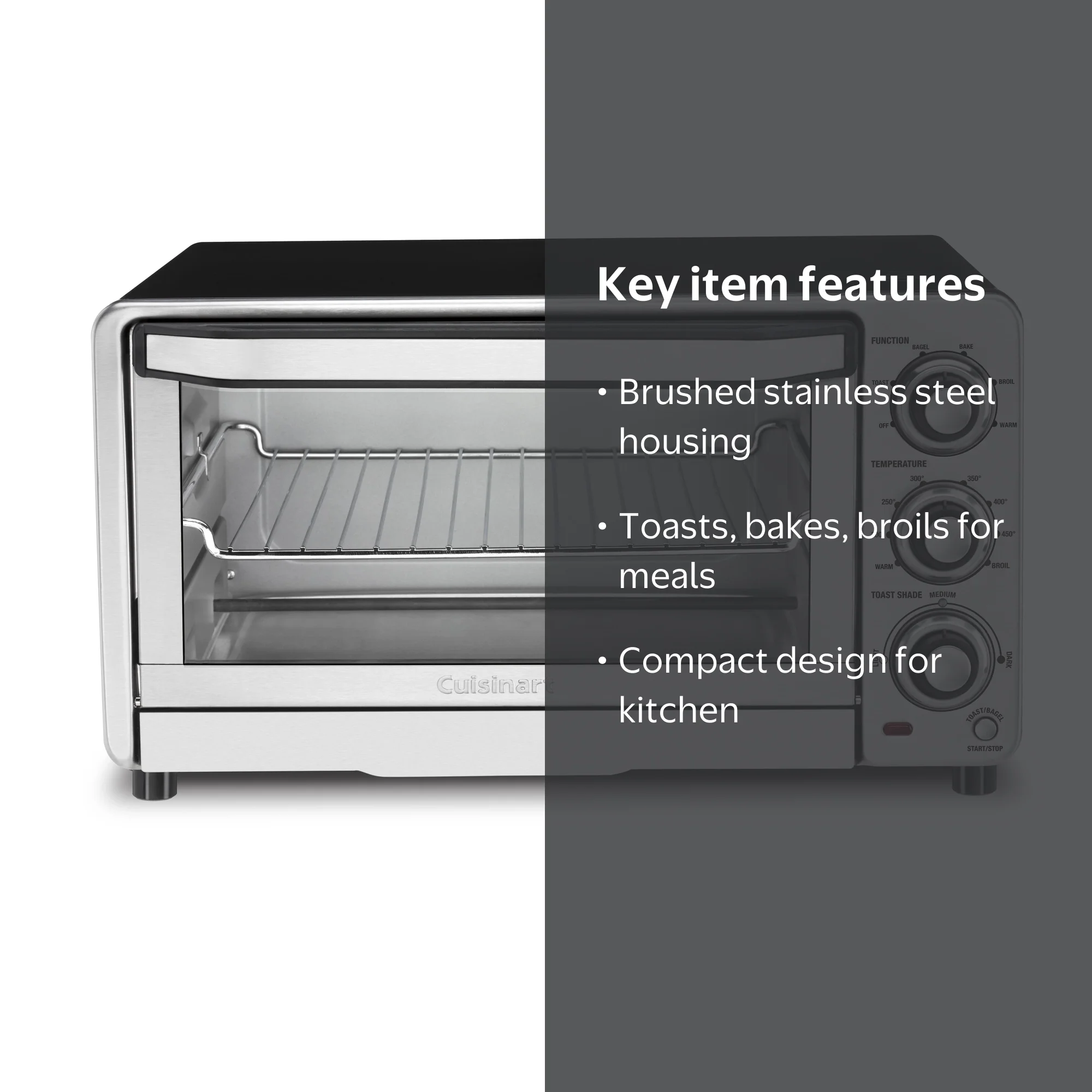Cuisinart Custom Classic Countertop Stainless Steel Electric