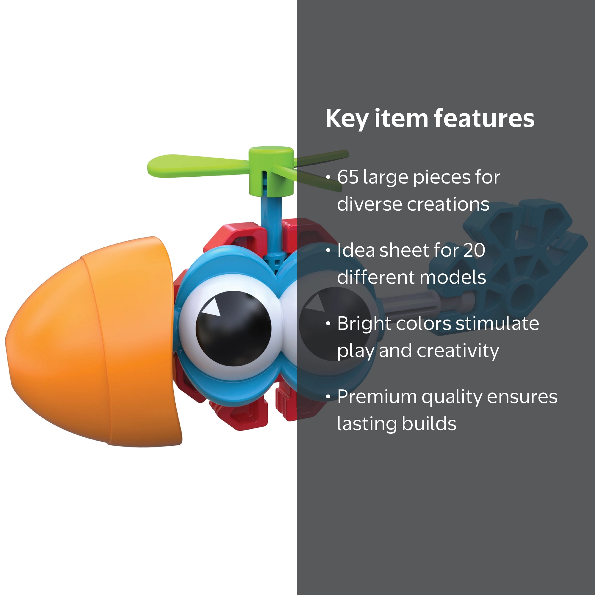 Kid K'NEX Wings & Wheels Building Set - Walmart.com