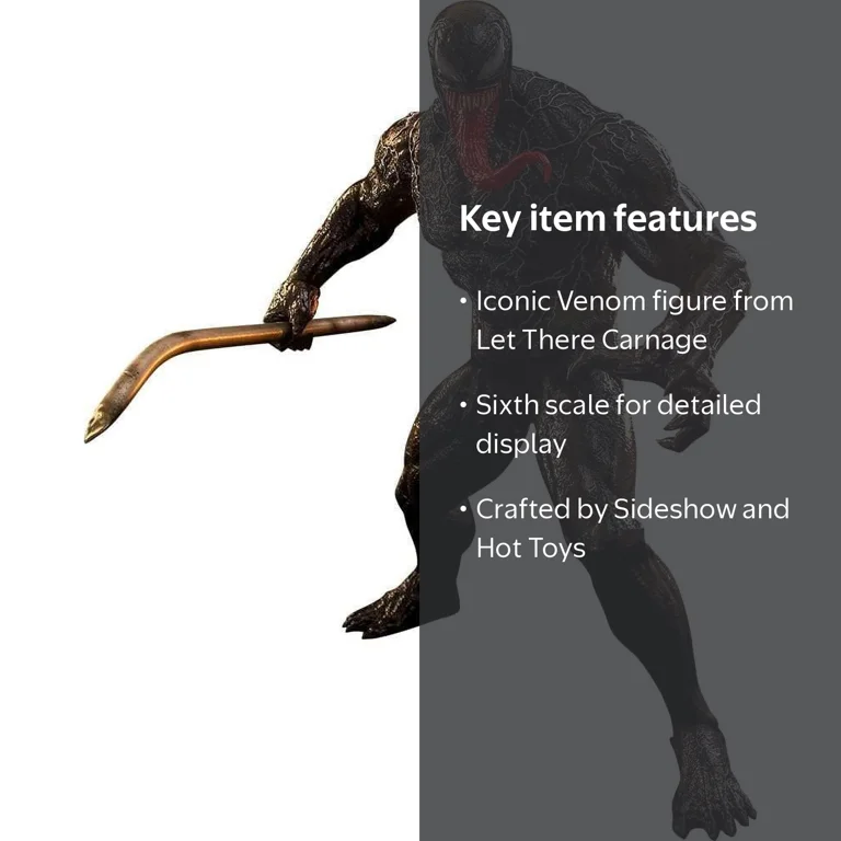 Marvel Venom: Let There Be Carnage, 1/6 Scale Collectible Figure