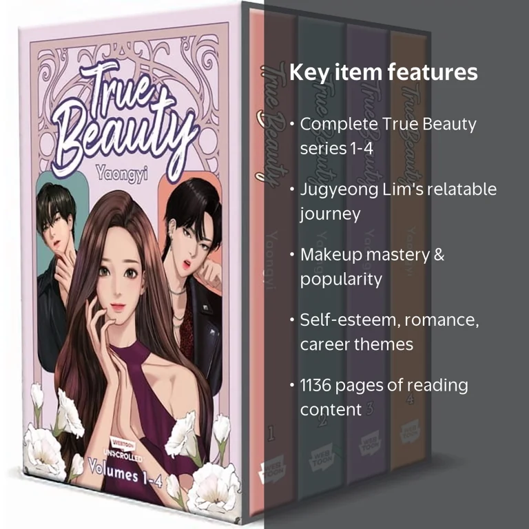 Yaongyi, True Beauty Box Set, Volumes 1-4, Webtoon Series