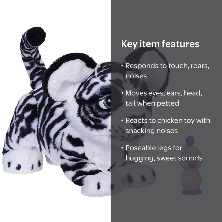 Hasbro's FurReal Toy Animal: Roarin' Ivory, The Playful