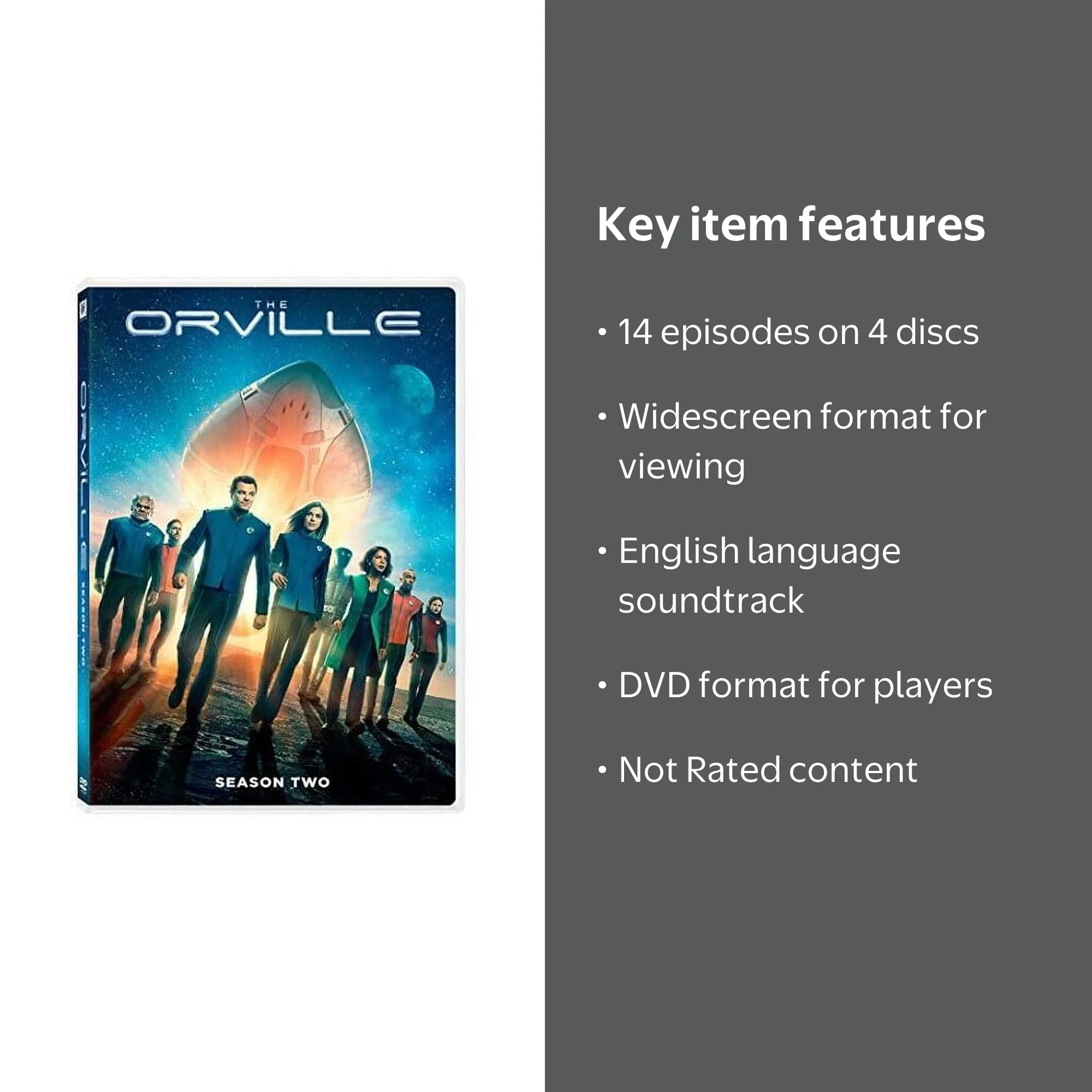 The Orville: The Complete Second Season (DVD), Disney, Sci-Fi