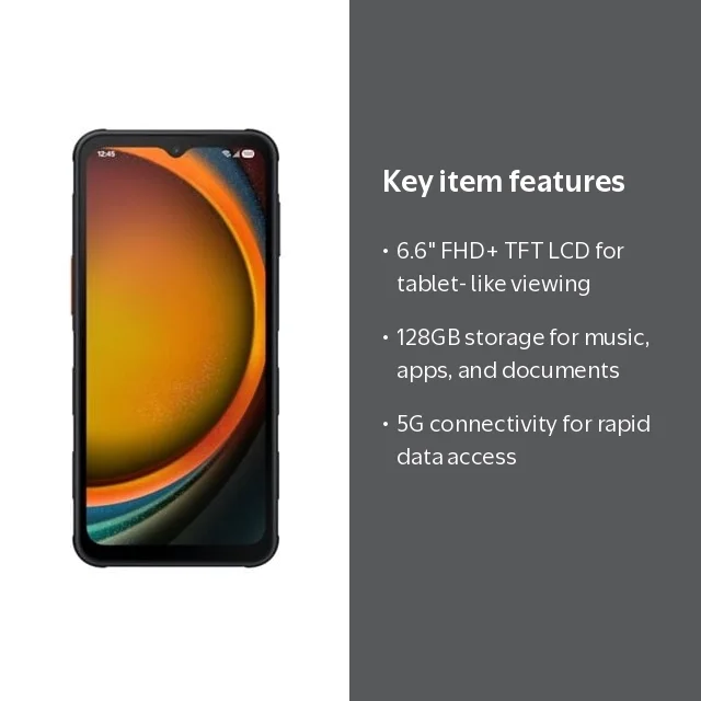 Samsung, Rugged Smartphone, SM-G766U, 6.6-inch Full HD Plus