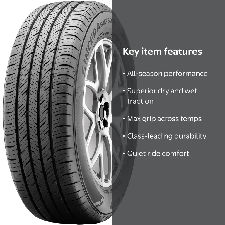 Falken, Sincera SN250 A S, 185/55-15, All-Season Tire - Walmart.com