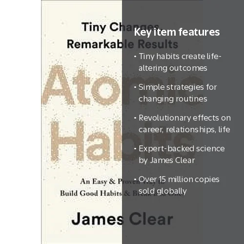 Random House, Atomic Habits, Life-Changing Book on Tiny Behavior
