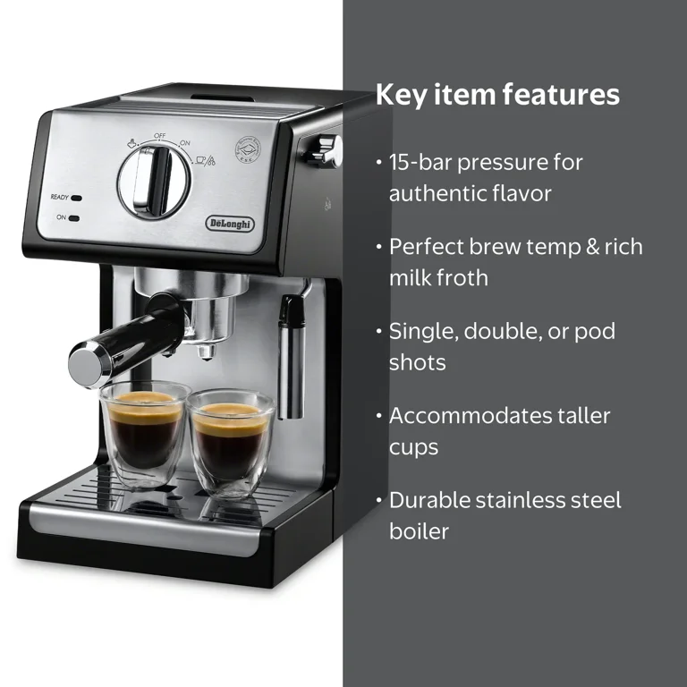 De'Longhi ECP3420 15 Bar Espresso and Cappuccino Machine with