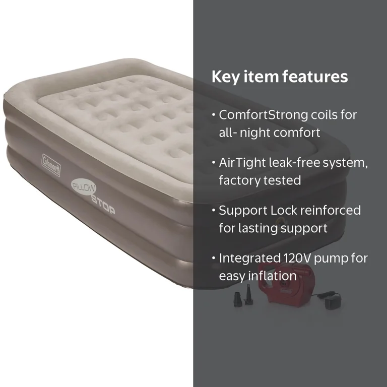 Coleman SupportRest Double High Airbed, Twin - Walmart.com