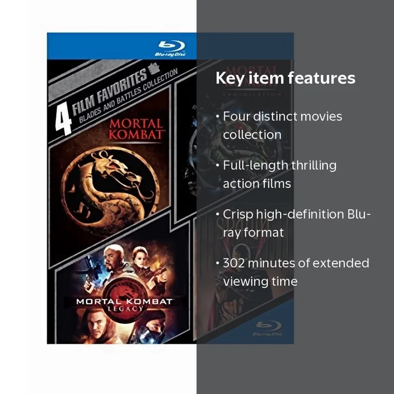 4 Film Favorites: Blades and Battles Collection (BD) [Blu-ray