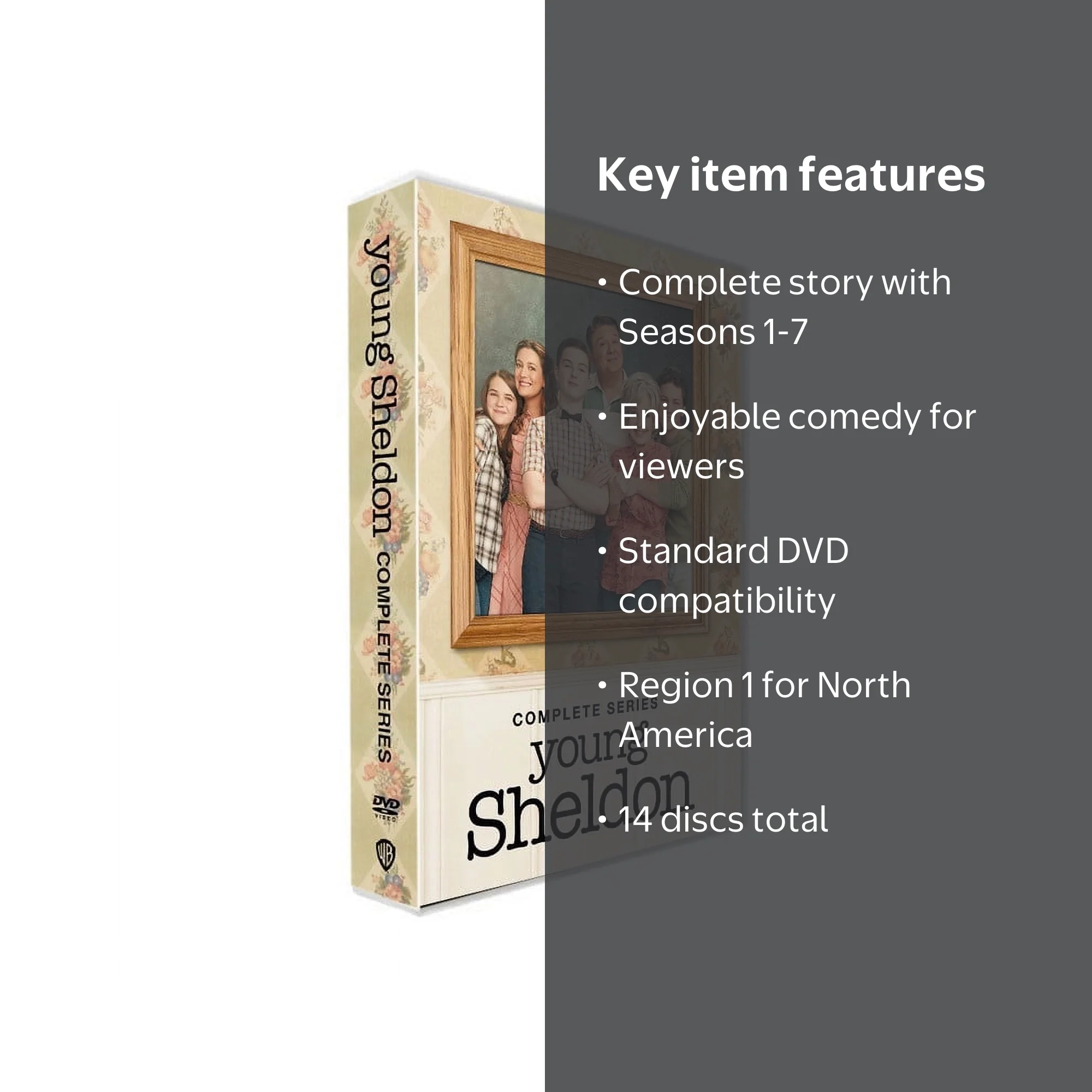 Young Sheldon Complete Series Season 1-7 (DVD) - Walmart.com