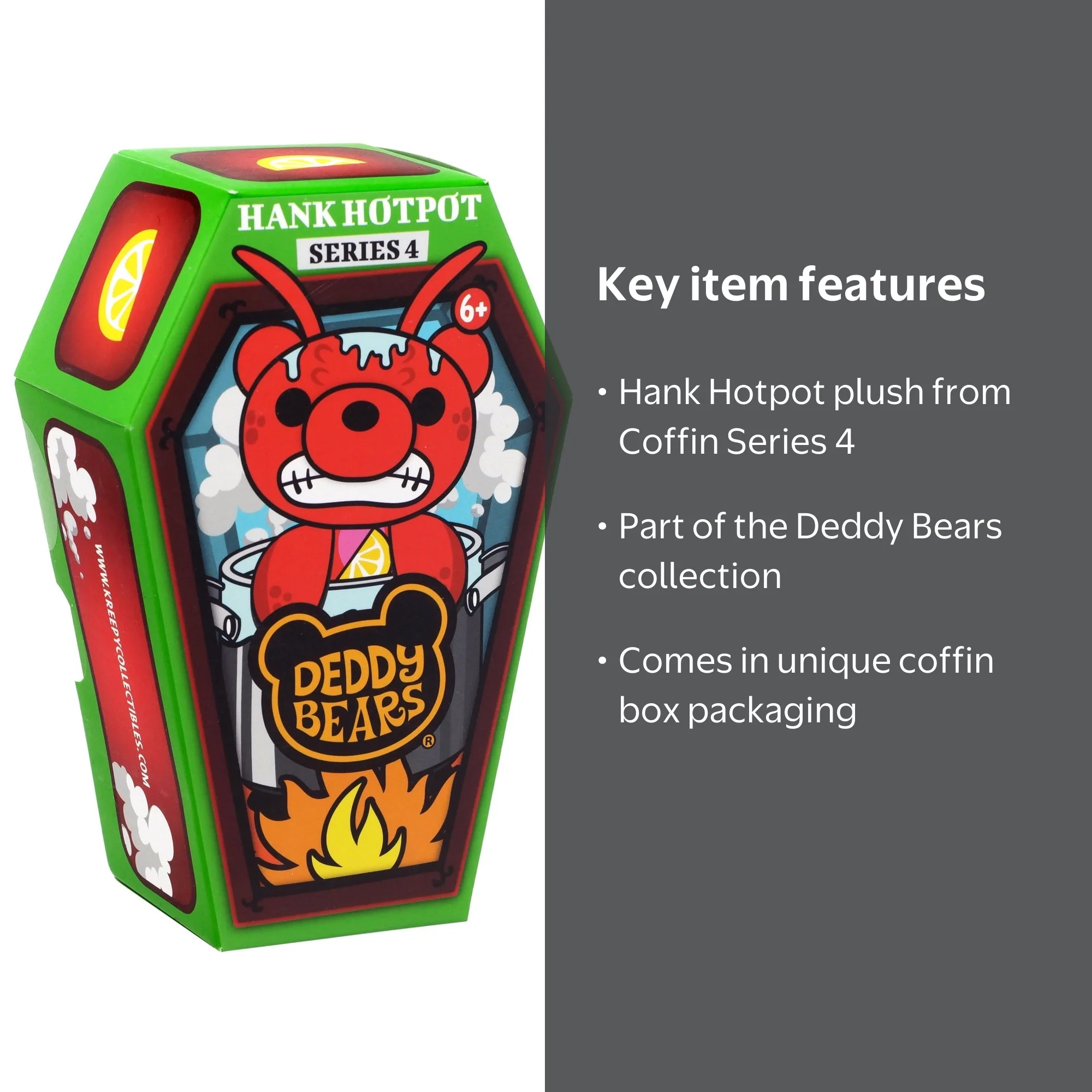 Innov8 Creative Academy, Deddy Bears Coffin Series 4 Hank Hotpot