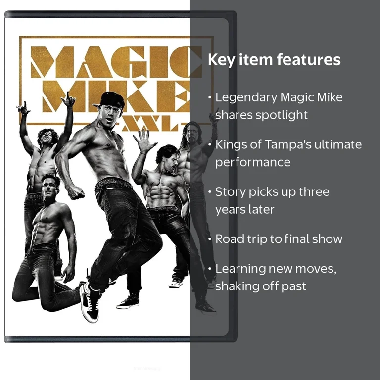 Magic Mike XXL [DVD] - Walmart.com