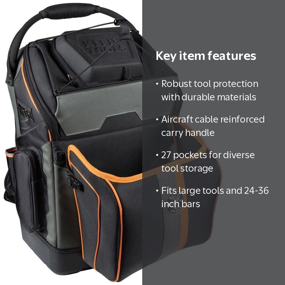 Free Shipping! Klein Tools Ironworker And Welder Backpack