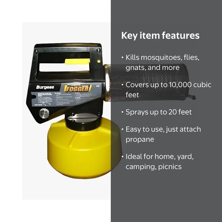 Burgess Outdoor Insect Insecticide Propane Fogger - Walmart.com