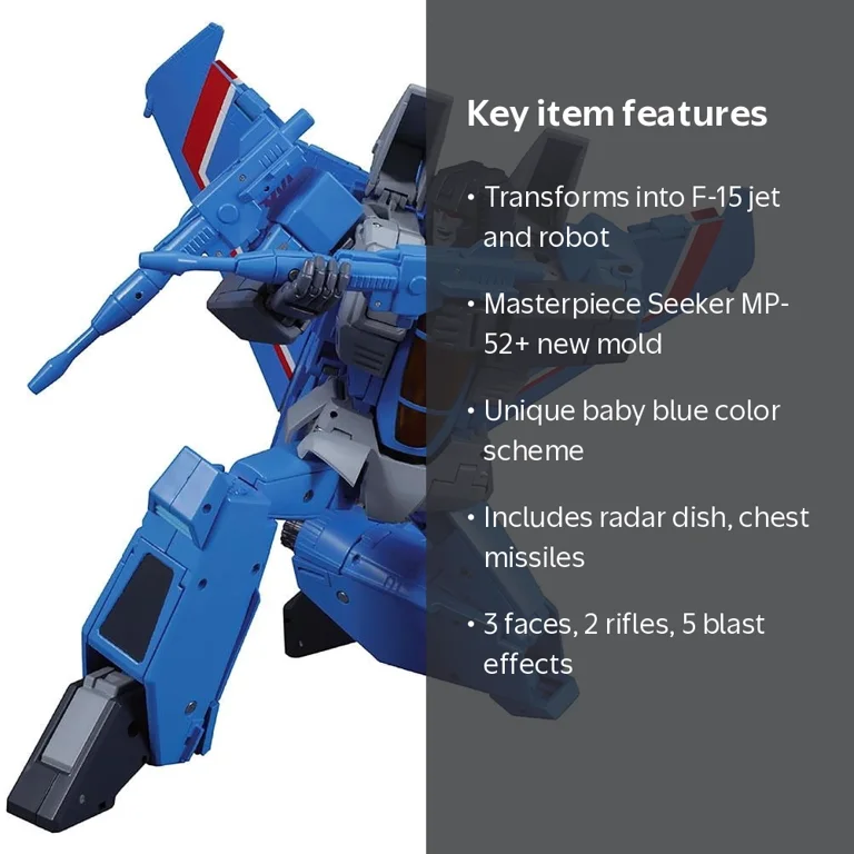 Transformers Masterpiece MP-52+ Thundercracker - Japan - Walmart.com