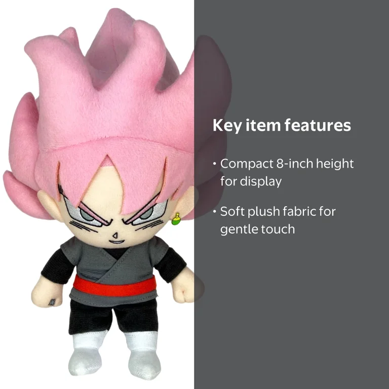 DRAGON BALL SUPER - GOKU BLACK ROSE PLUSH 8'' - Walmart.com