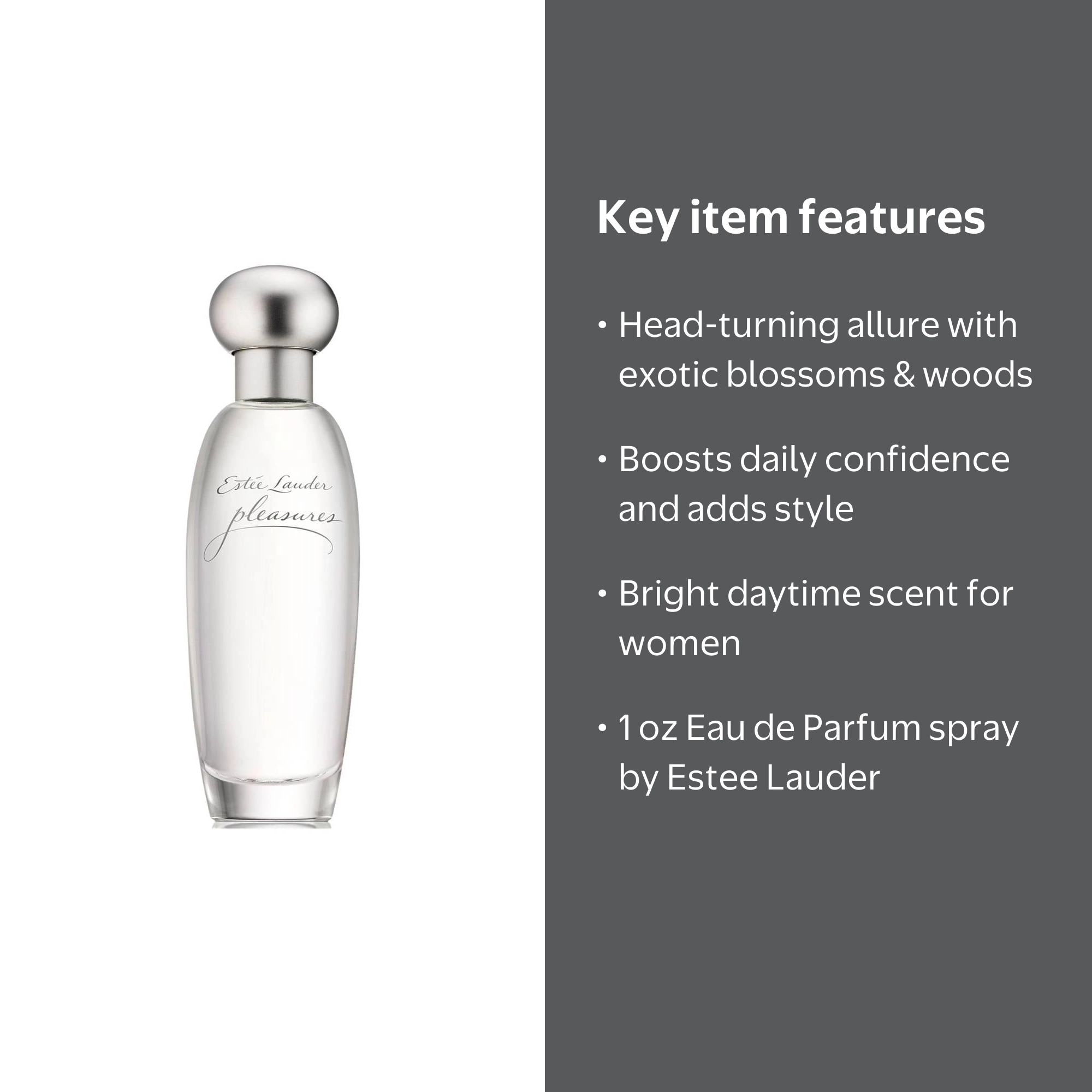 Est√©e Lauder, Eau de Parfum Spray, Pleasures 1 oz, Perfume for