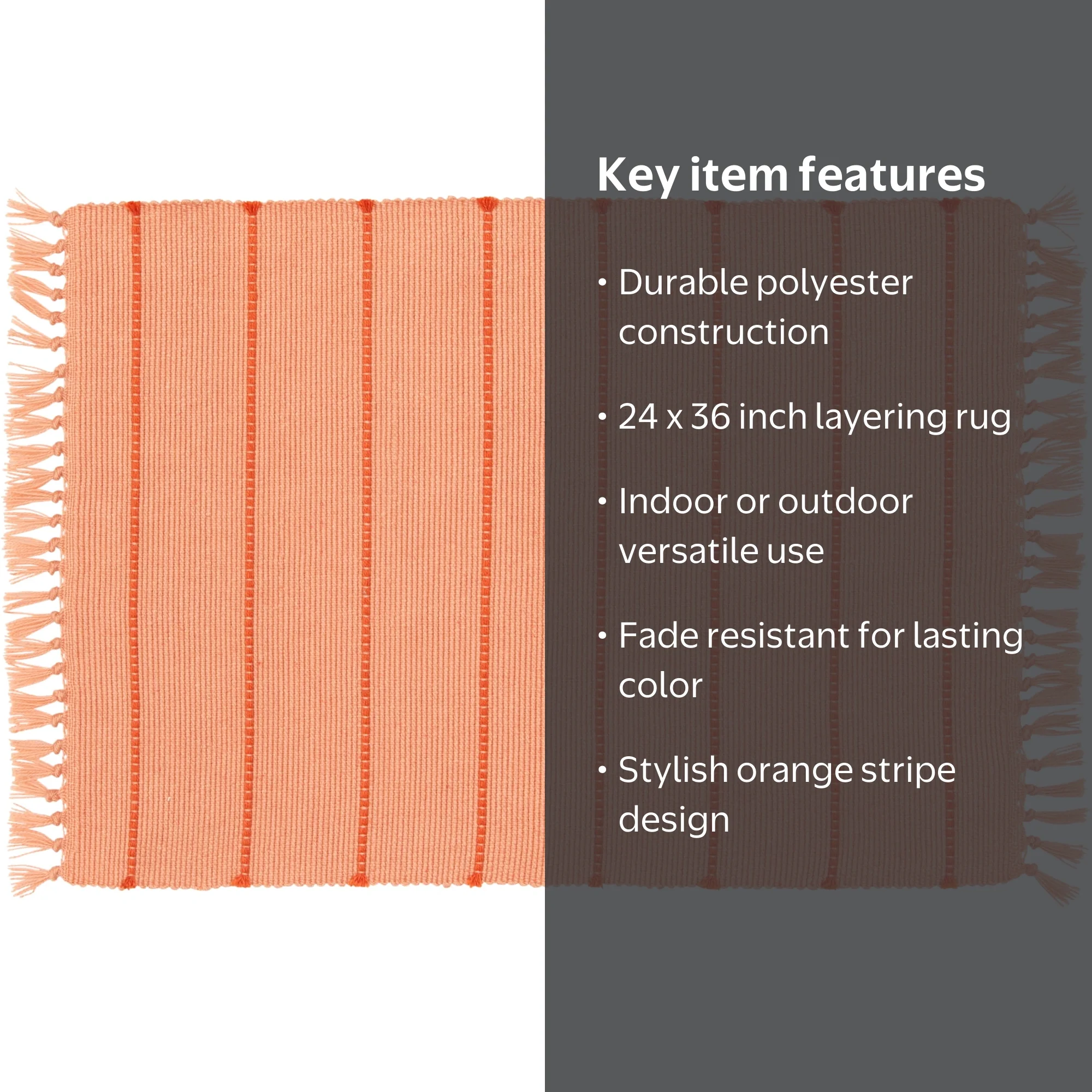 Mainstays by Becky G. & Alejandra Indoor/Outdoor Layering Rug