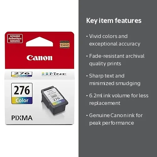 Canon, Printer Cartridge, Cyan Magenta Yellow, for TS3520