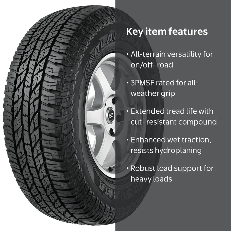 Yokohama, Geolandar AT G015 All Terrain Tire, 225/65R17, 102T