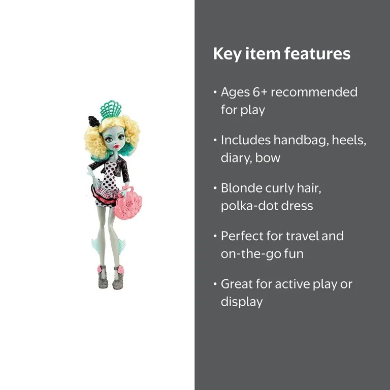 Monster High Monster Exchange Program Lagoona Blue Doll, 13