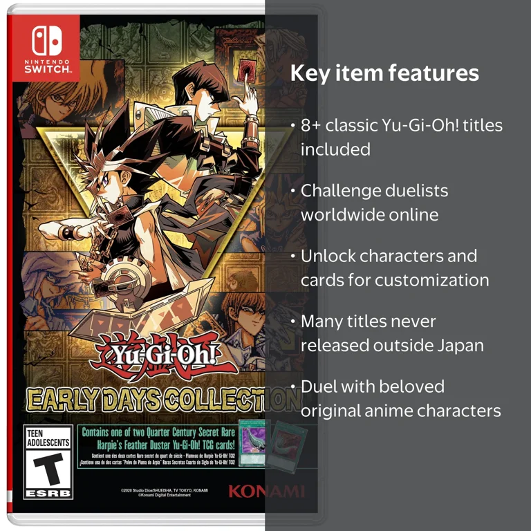 Konami, Yu-Gi-Oh! Early Days Collection, Nintendo Switch, No code