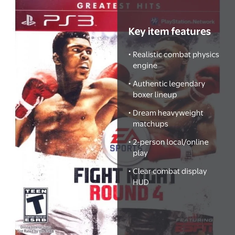 Electronic Arts Fight Night Round 4 PlayStation 3 Videogame