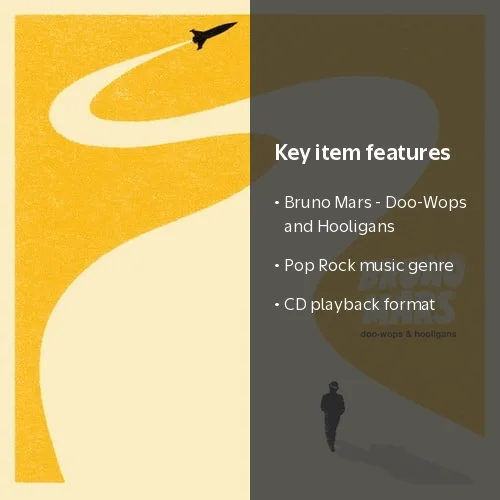 Elektra, CD, Bruno Mars Doo-Wops and Hooligans Pop Rock Album