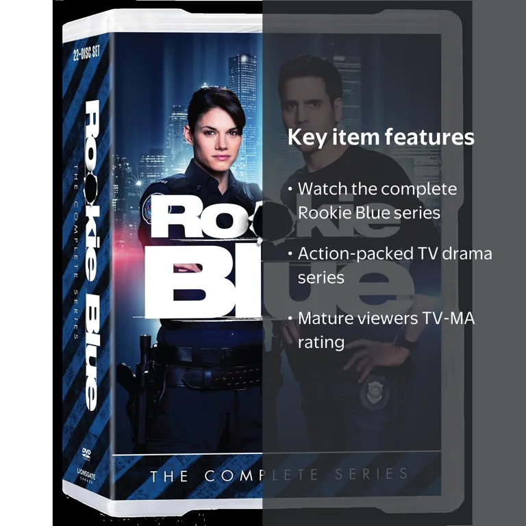 Lionsgate Home Entertainment, Rookie Blue: Complete Series DVD, TV