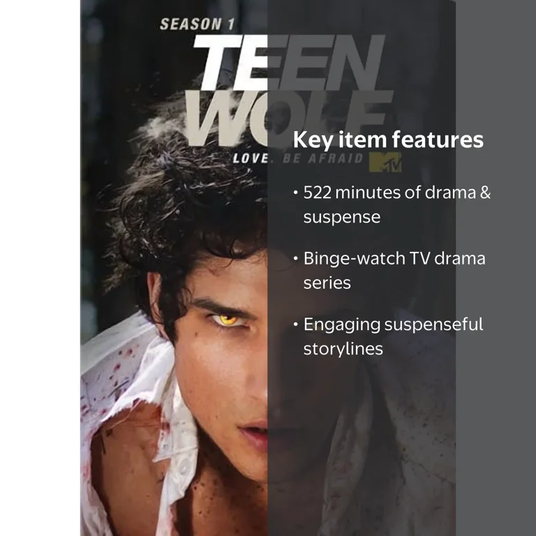Teen Wolf: The Complete Season One (DVD New Box Art) [DVD