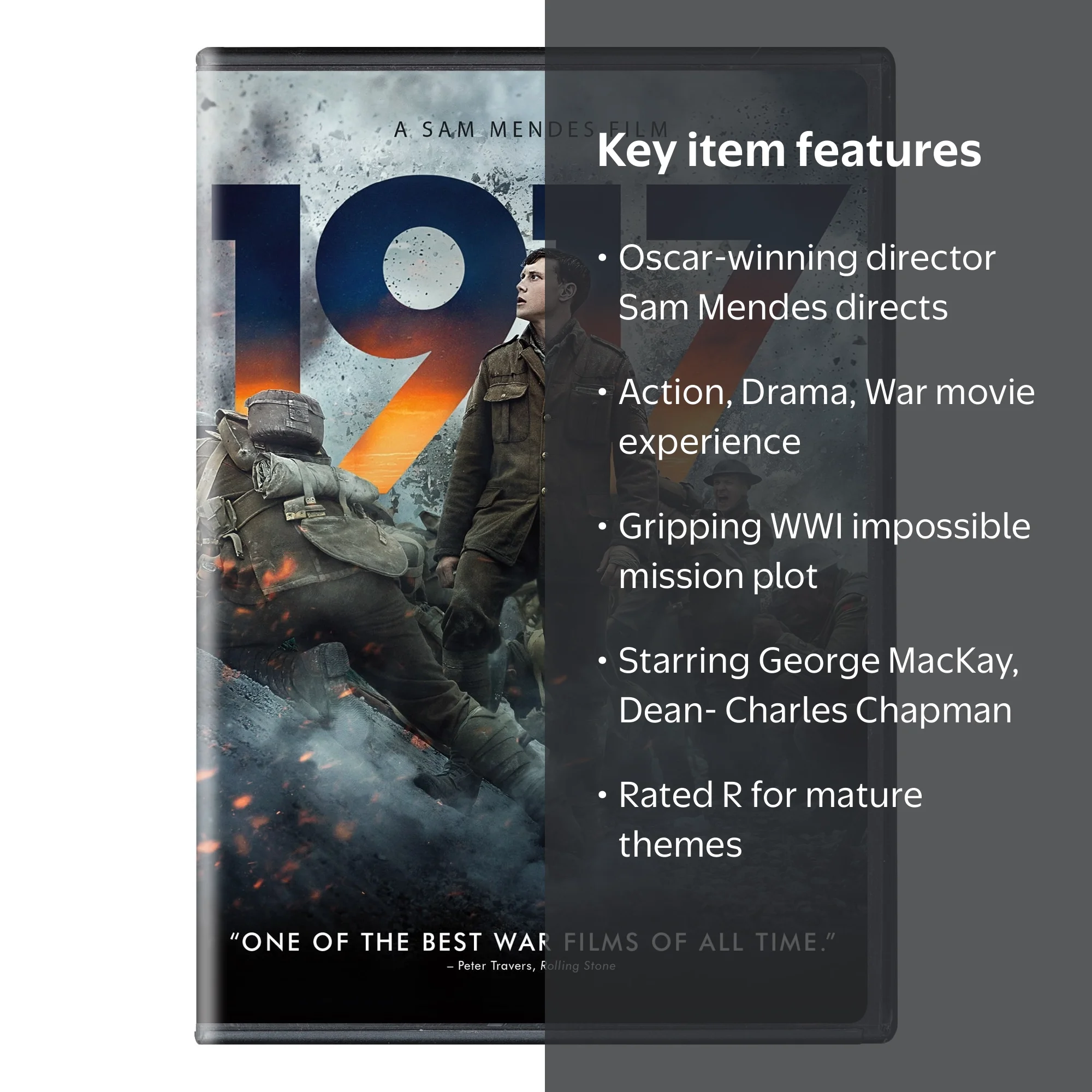 1917 [DVD], Feature,War,Drama, Thriller, War, Drama, Thriller, War