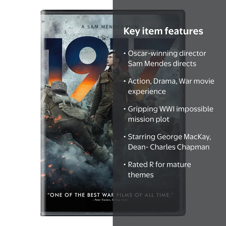 1917 [DVD], Feature,War,Drama, Thriller, War, Drama, Thriller, War