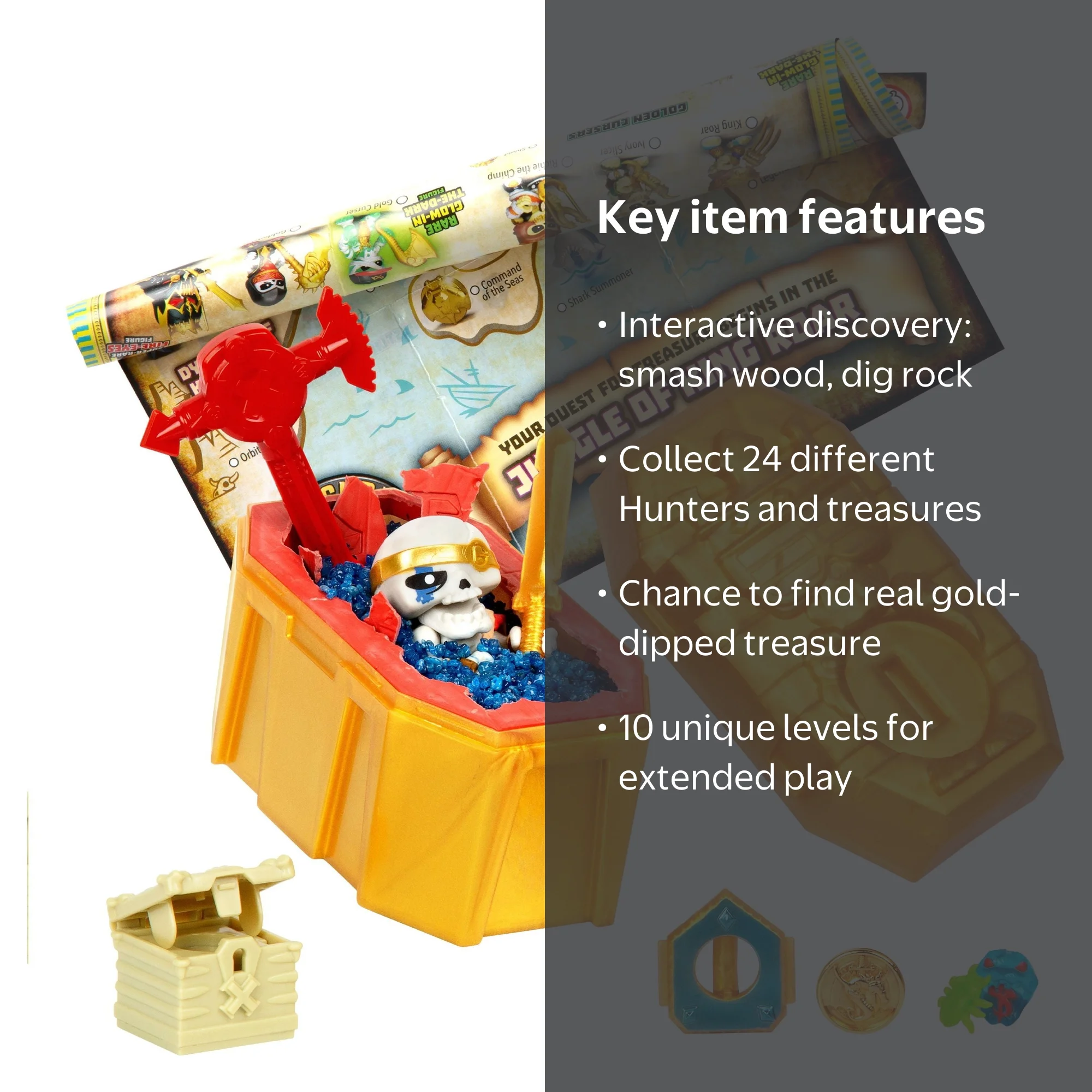 Treasure-X King's Gold Hunter Pack: Dig, Discover, and Collect
